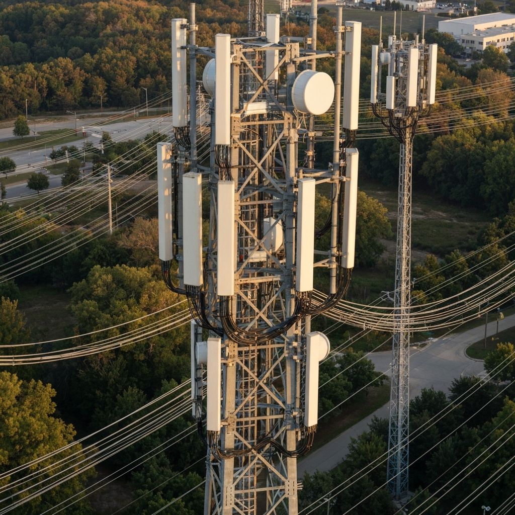 Cellular tower infrastructure